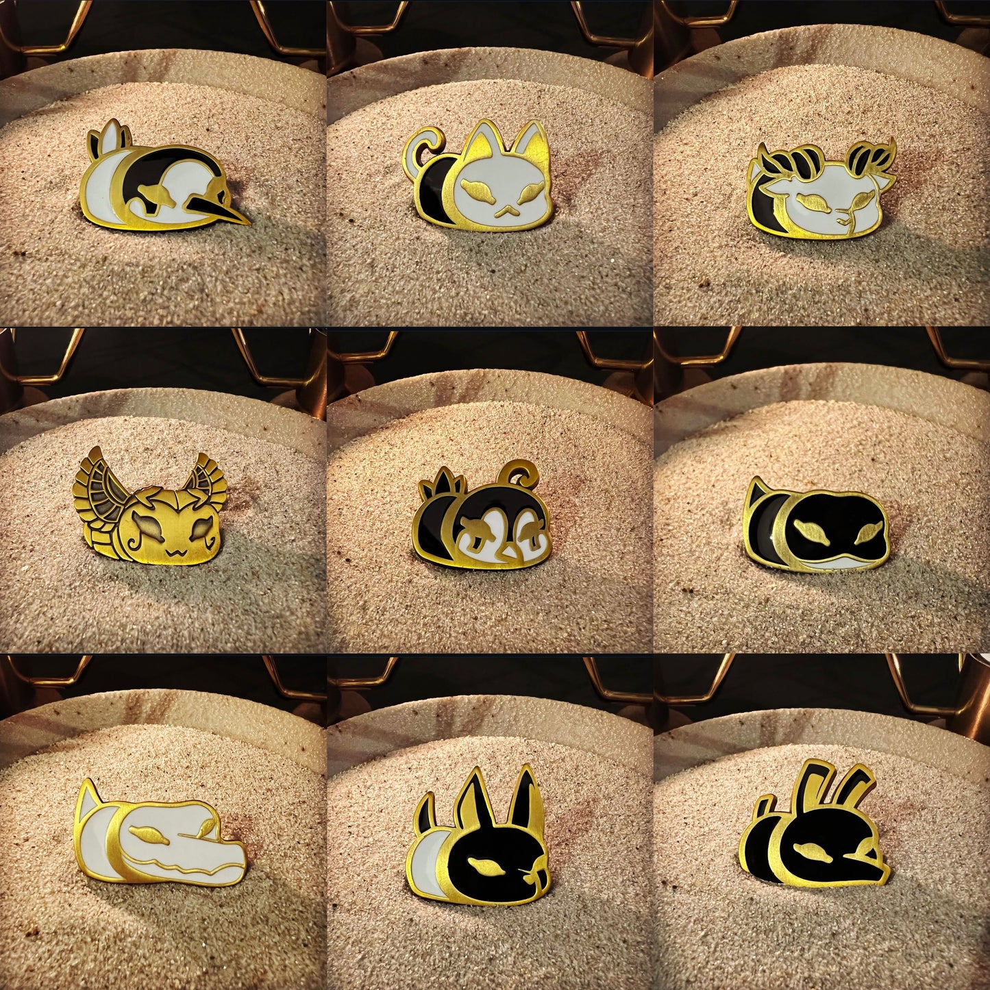 Egyptian Gods + Egyptian blobs (Final stock)