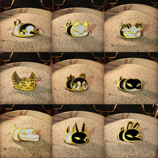 Egyptian Gods + Egyptian blobs (Final stock)